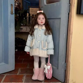 童羽绒服;童套装;普通外套