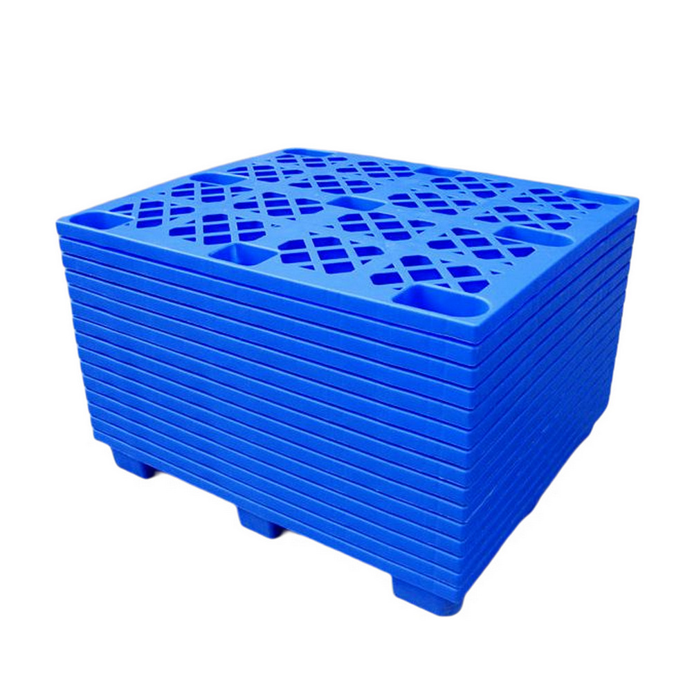 1311长方形圆脚塑料托盘塑胶卡板仓库周转栈板防霉垫板1.3*1.1米