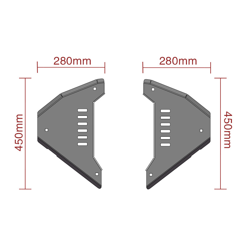 Suitable for Fangcheng Leopard 8 Full Vehicle Chassis Guard Plate Battery Water Tank Engine Lower Guard Plate Fuel Tank Chassis Armor Accessories