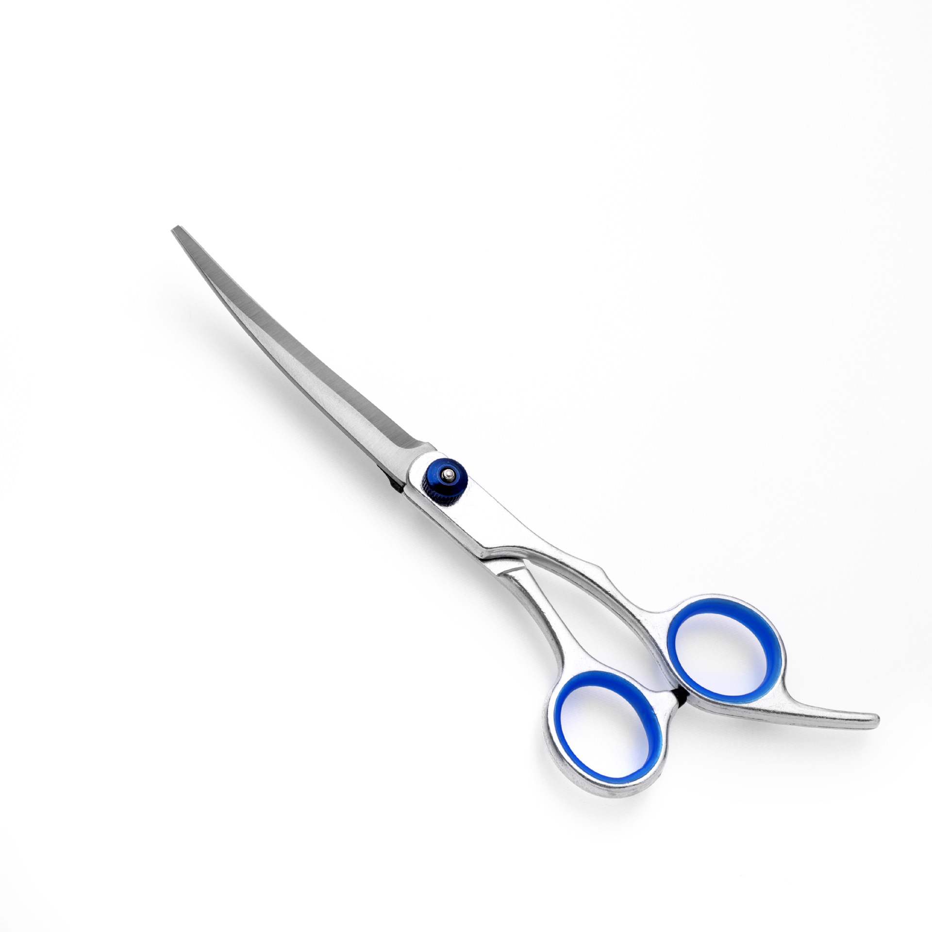 Anillo azul Tornillo azul curvado