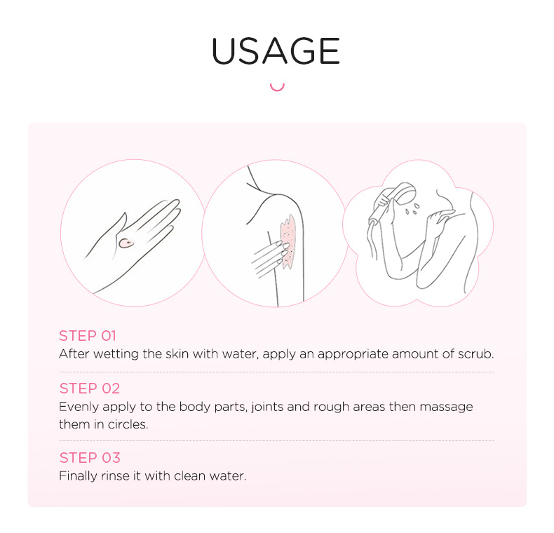 Wholesale of cross-border Laicome Japanese Cherry Blossom Scrub 100g Body Exfoliating, Hydrating and Moisturizing Cream undefined