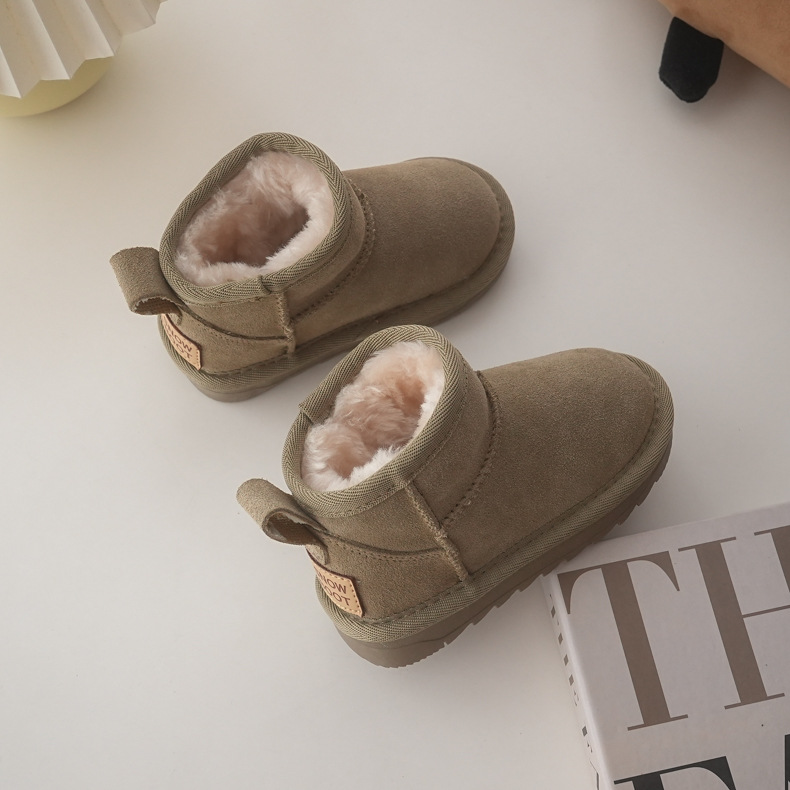 Australian trendy cool children's snow boots mall, the same model as the 23rd winter new boys, girls, children, big_voghion.com