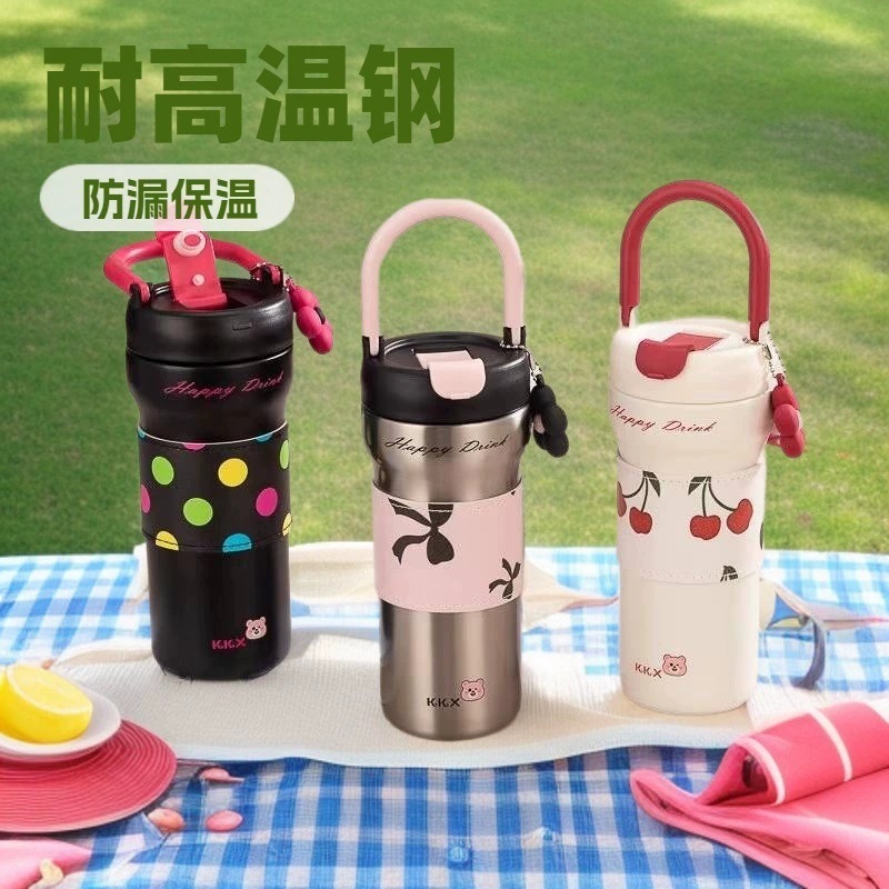 轻奢保温杯高颜值持久耐用安全大容量女水杯轻便携带车载水杯子|undefined