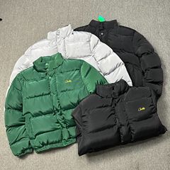 25ss冬物越境貿易アメリカンレトロヒップホップスタンドカラー綿入り厚手冬用ゆったり男女兼用カップルコートトレンド