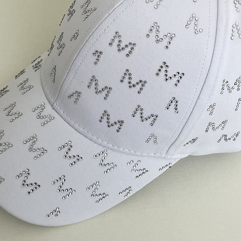 Pomladni in jesenski modni klobuk z račjim jezikom, poletni, vsestranski, otroški vložki Hot Diamond, črka M, za prosti čas_voghion.com