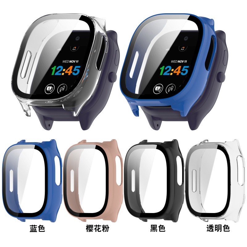 Suitable for Gizmo Watch3 Protective Case Kidsren's Watch Pc + Tempered Film Integrated Case Watch Protective Case