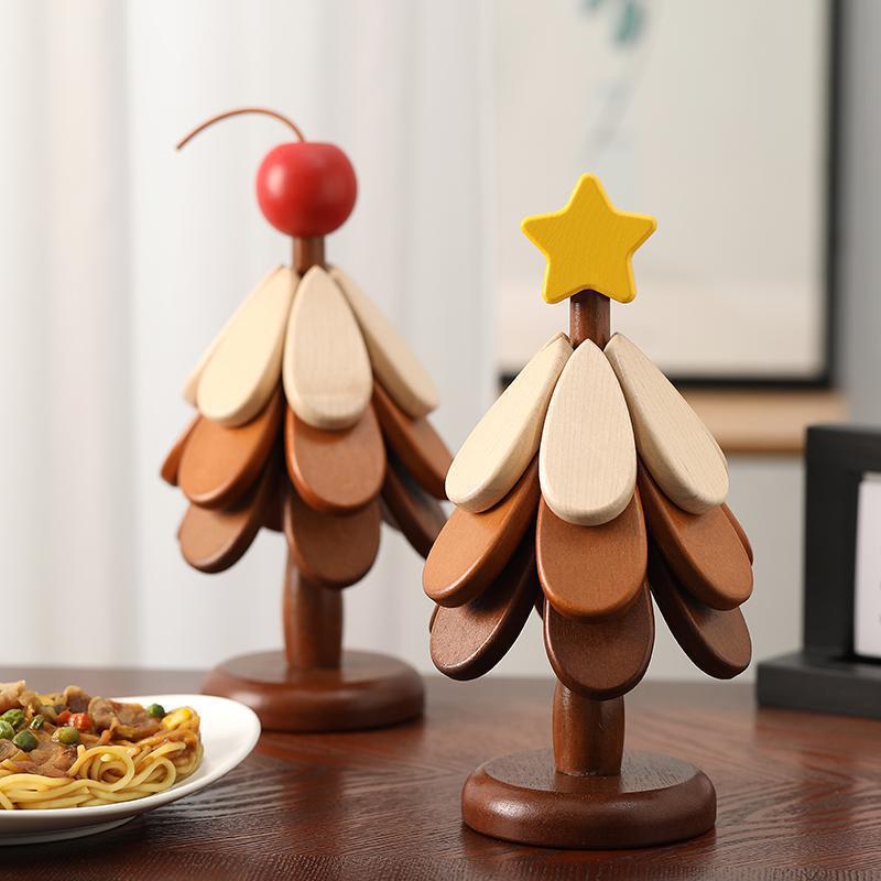 One Tree Black Walnut Almohadilla aislante Venta al por mayor Venta directa de fábrica Almohadilla posavasos Madera Almohadilla resistente al calor Decoración de mesa