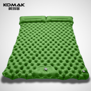 Outdoor Double Ultra Light Inflatable Mat Foot Press Built-in Pump Inflatable Camping Camping Tent Mat Lunch Break Mat