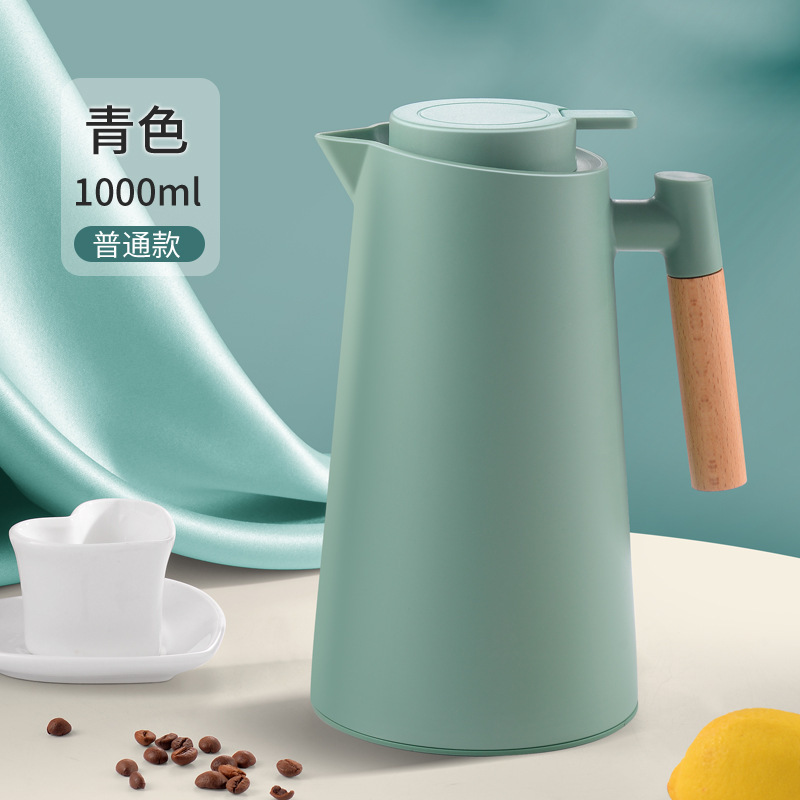 大容量保温水壶开水瓶热水壶家用咖啡壶暖壶玻璃内胆保温壶定 制|undefined