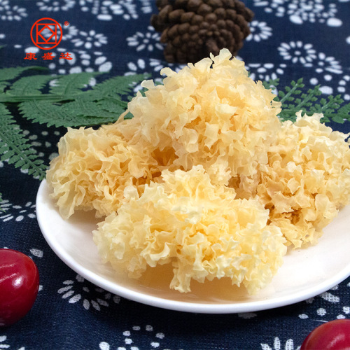 Kangwang Gutian basswood small white fungus in bulk 500g edible fungi origin wholesale small white fungus manufacturer direct sales wholesale