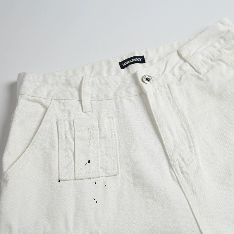 Summer shorts, trousers, American style, loose straight fit