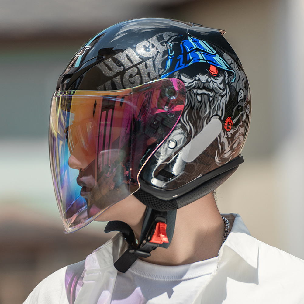 [밝은 검은 자동차 신] 투명 + 오로라 핑크