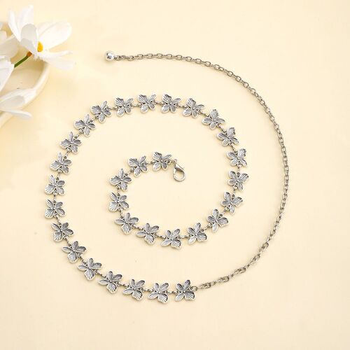 Cross-border alloy waist chain women's high-end butterfly waist chain, multiple options available, belt waist chain wholesale