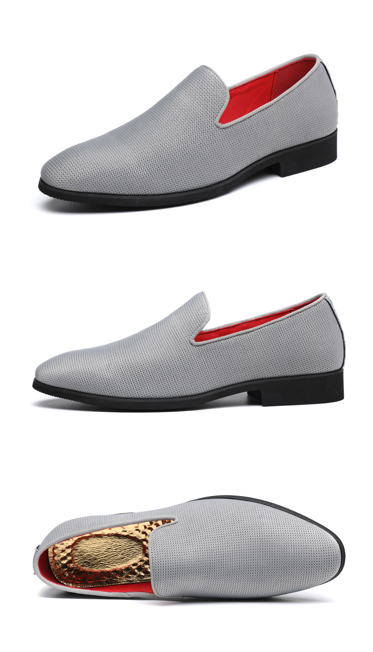 Bequeme Herren Loafer Aus Mesh Leichte Slip-on Freizeitschuhe_voghion.com