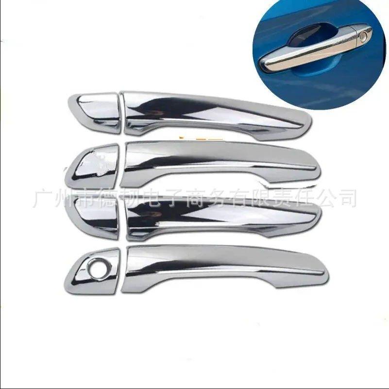 Подходит для 14-18 современных наклеек на ручку Cantus Creta IX25, Хромированная ручка двери автомобиля, защитная крышка