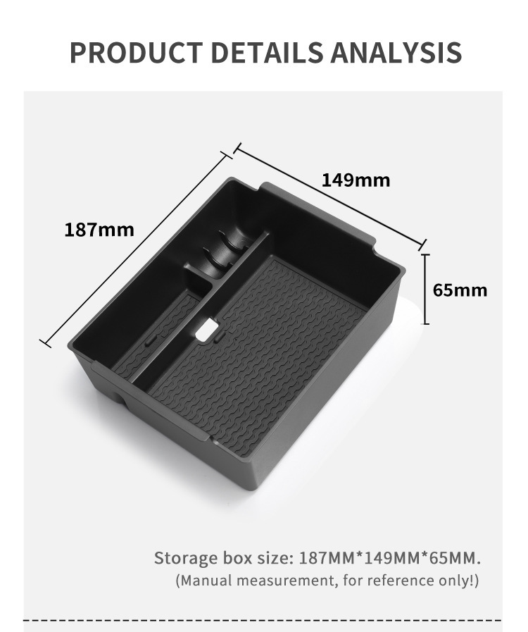 Suitable for 24-25 Mitsubishi Triton Armrest Box Storage Box L200 Car Storage Car Modification Accessories
