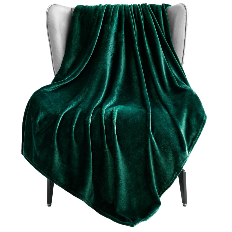 Manta de cubierta súper suave y cómoda Manta de franela de felpa ligera Manta de felpa cálida Manta de sofá cama