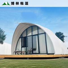 博林豪華貝殻ホテルテントネット赤キャンプ場大型テント野豪華帯風呂テントホテルメーカー