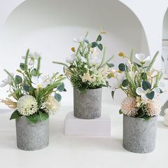 シミュレーションの花のスーツは植物の造花の盆栽をシミュレーションします。