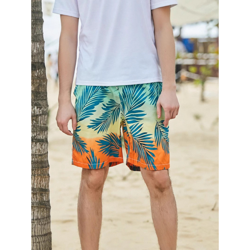 New Beach Pants Men's Shorts Summer Surf Pants Men's Beach Pants European and American Beach Pants Men's Casual Sports Pants
