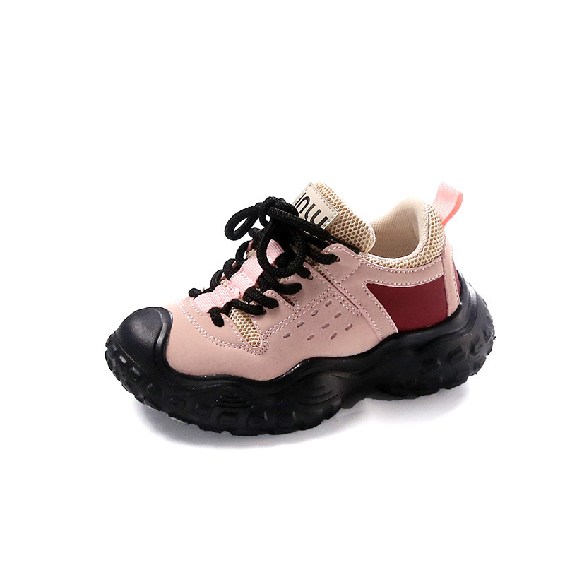 Jungen 2024 Frühling und Herbst Bergsteigen Weiche Sohlen Anti-Rutsch Weibliche Baby Sport Mode Kinder Casual Single_voghion.com