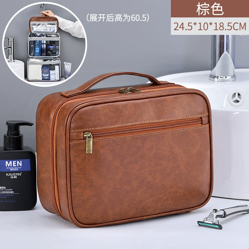 Просторный полимерный косметичка, водонепроницаемая система хранения, стиль высокого качества, (跨境贸易)