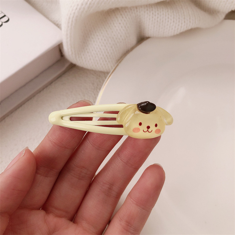 Dibujos animados transparentes de alta elasticidad cuerda para el cabello Pacha perro ins niña corazón pareja lindo tocado lazo para el cabello pequeña banda de goma