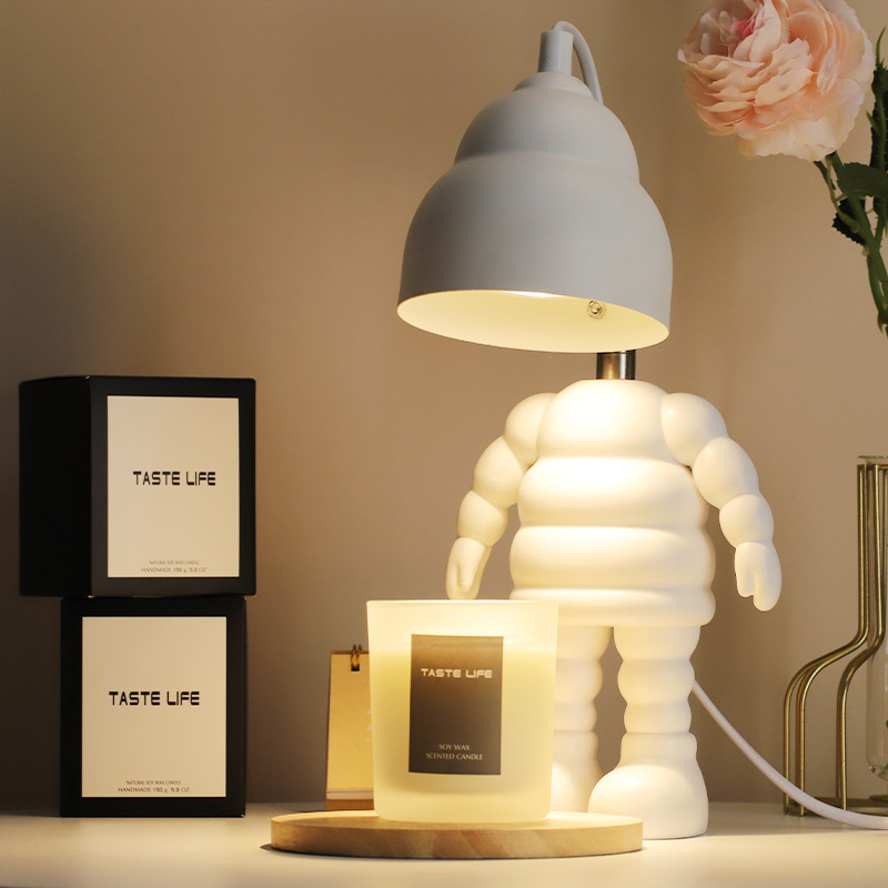 香薰融蠟燈-米琪林款 家居臥室裝飾氛圍LED小夜燈甜品店柜臺擺件