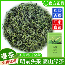 云雾绿茶罐装茶叶自己喝批发2025年新茶散装浓香型250克炒青绿茶