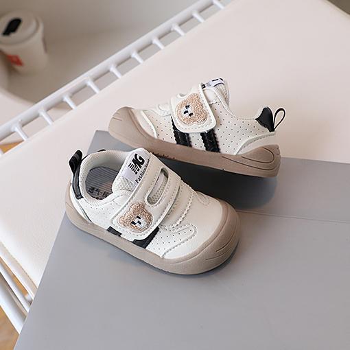 2026 Spring and Autumn Bear Embroidered Baby Shoes Baby Shoes Autumn…