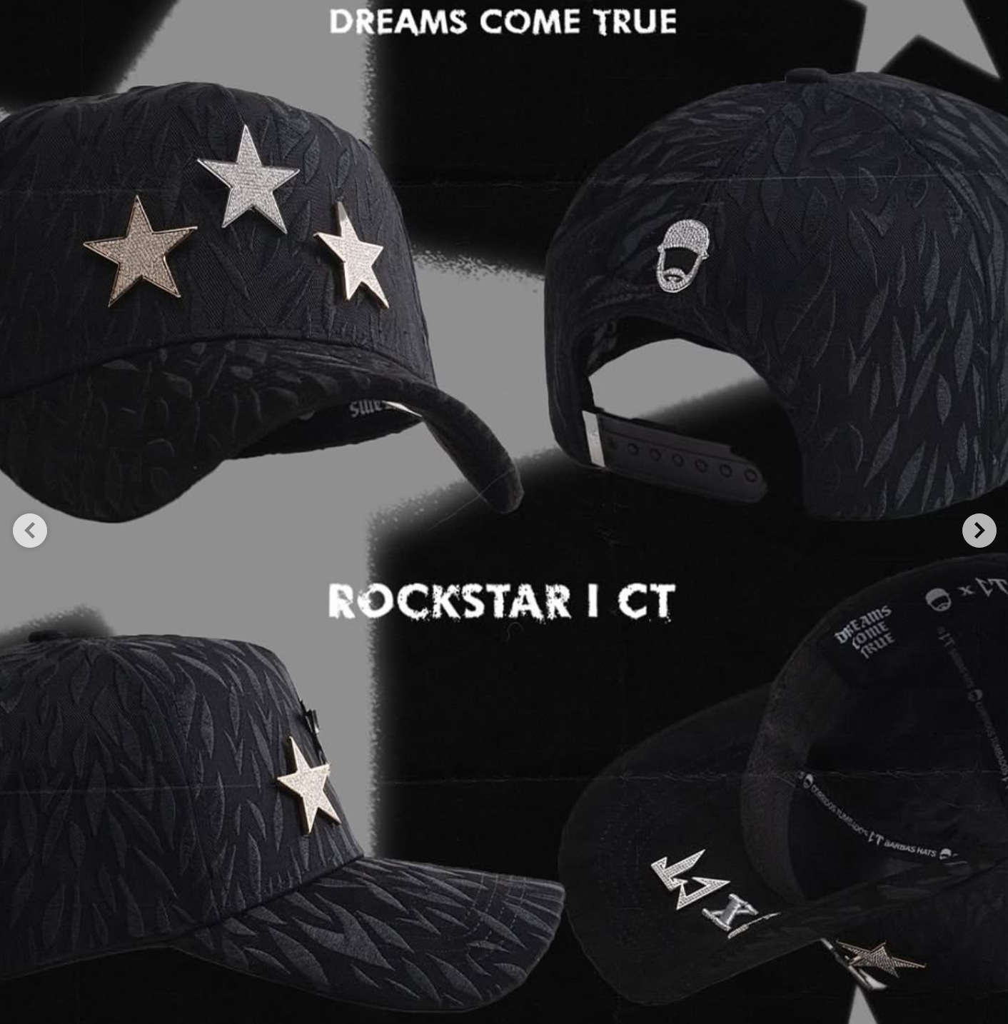 Aliexpress spot Dandy letras bordadas ajustables gorra de boca de pato borde curvo con taladro gorra de béisbol