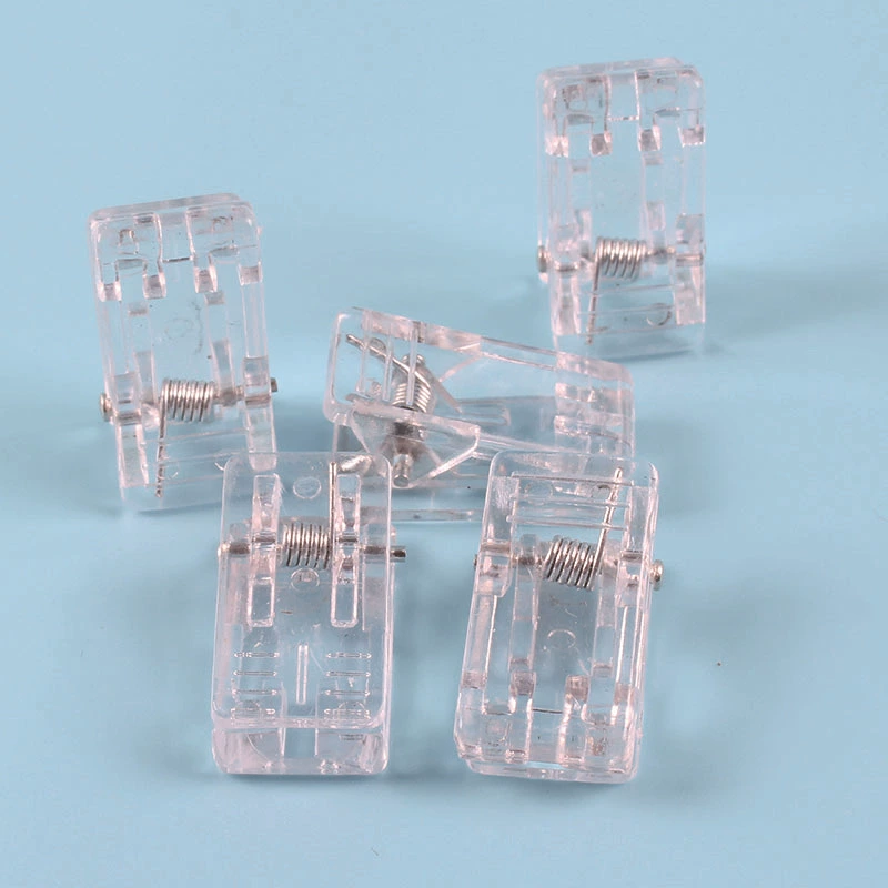 Пластиковый держатель для бейджей, держатель для бейджа, заводской бренд, прозрачный пружинный зажим