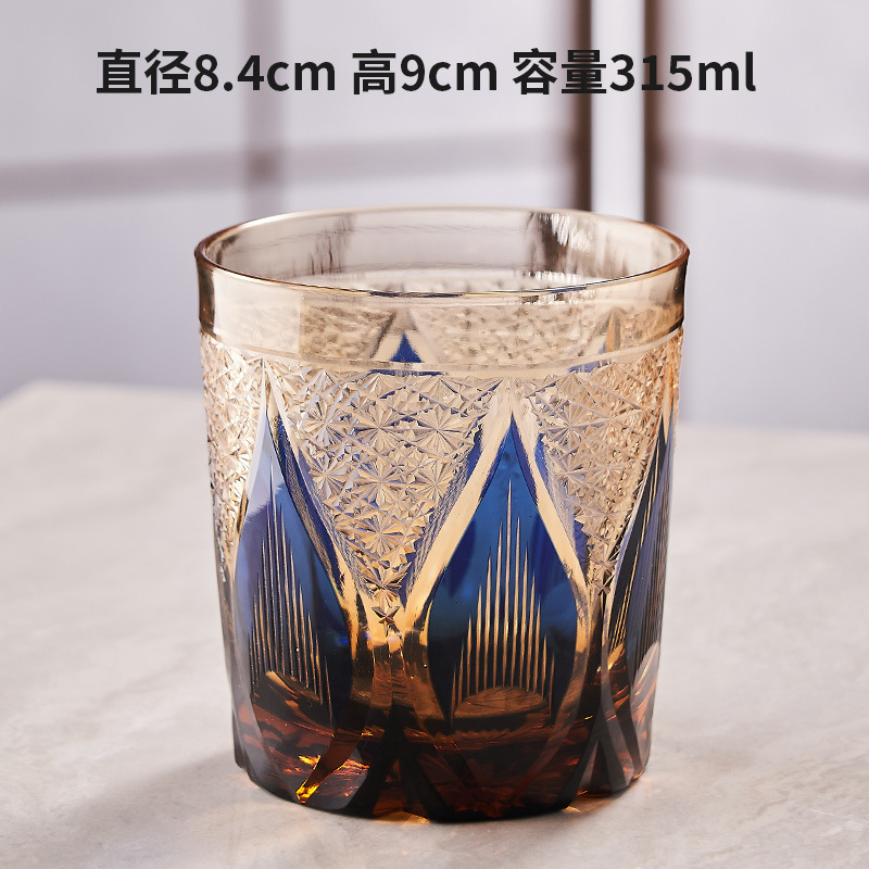 Blue Chrysanthemum Flame (single wooden box)