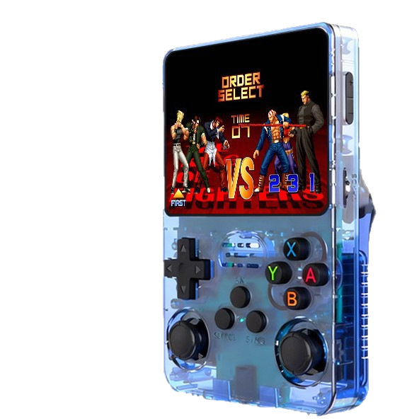 Transfronterizo R36S de código abierto PSP consola de juegos arkos sistema de almacenamiento 1GB juego portado RK3326