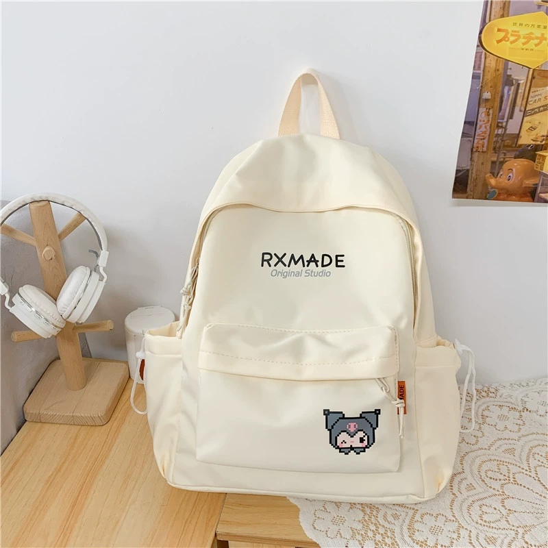 Capacious backpack, for secondary school, for students