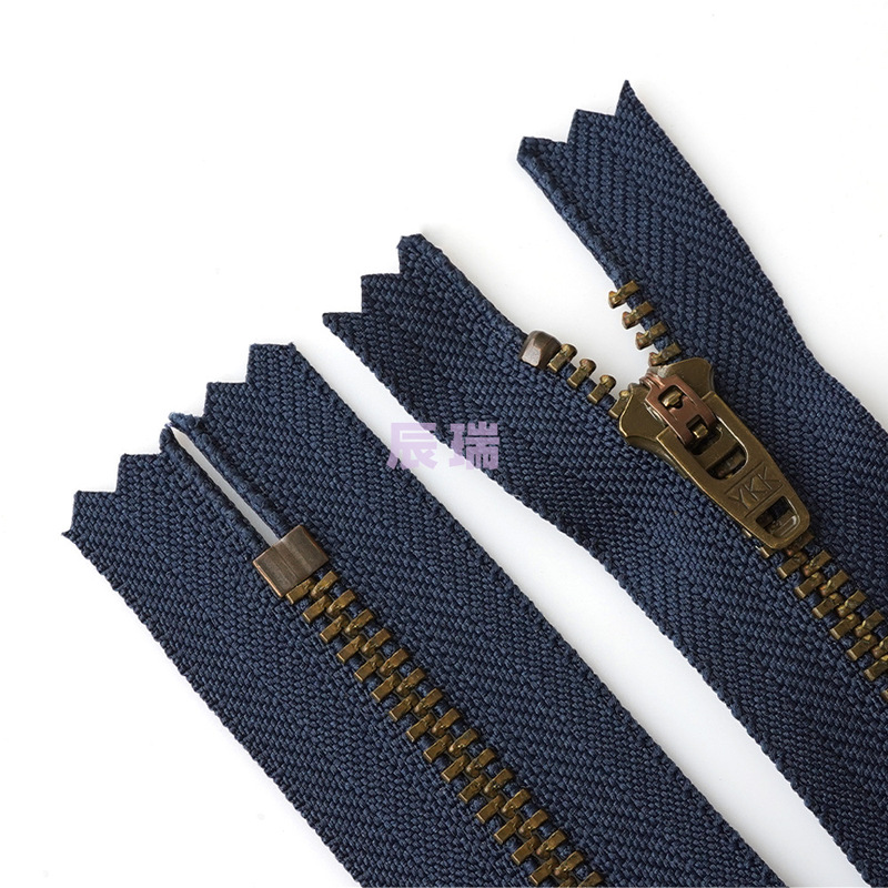 In-Stock Zipper 3Yg Antique Bronze Closed-End Zipper for Jeans and Casual Pants, Metal Ykk Zipper, Welcome to Place an Order In-Stock Zipper 3Yg Antique Bronze Closed-End Zipper for Jeans and Casual Pants, Metal Ykk Zipper, Welcome to Place an Order