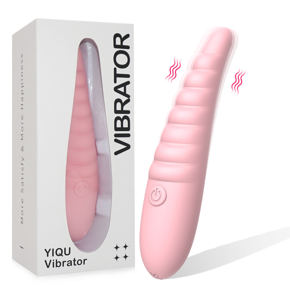 Liquid Silicone Threaded Vibrator For Couples And Women_voghion.com