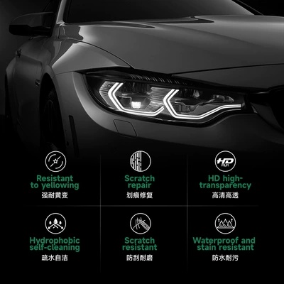 Car Tpu Headlight Car headlight protective film