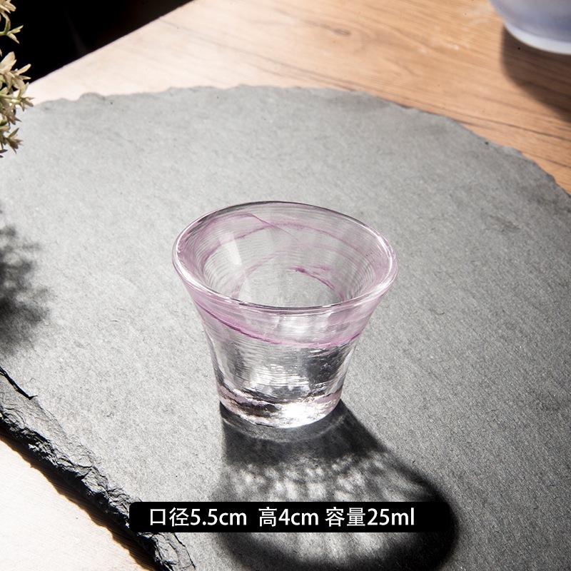 Small wine glass cloud powder