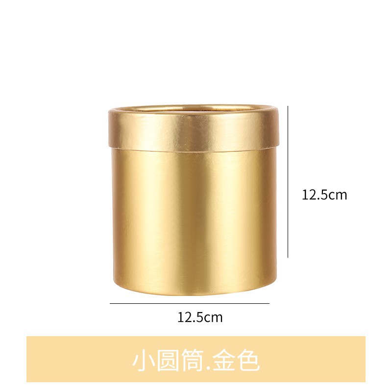 Cubo de lujo ligero Golden 12,5*12,5 cm