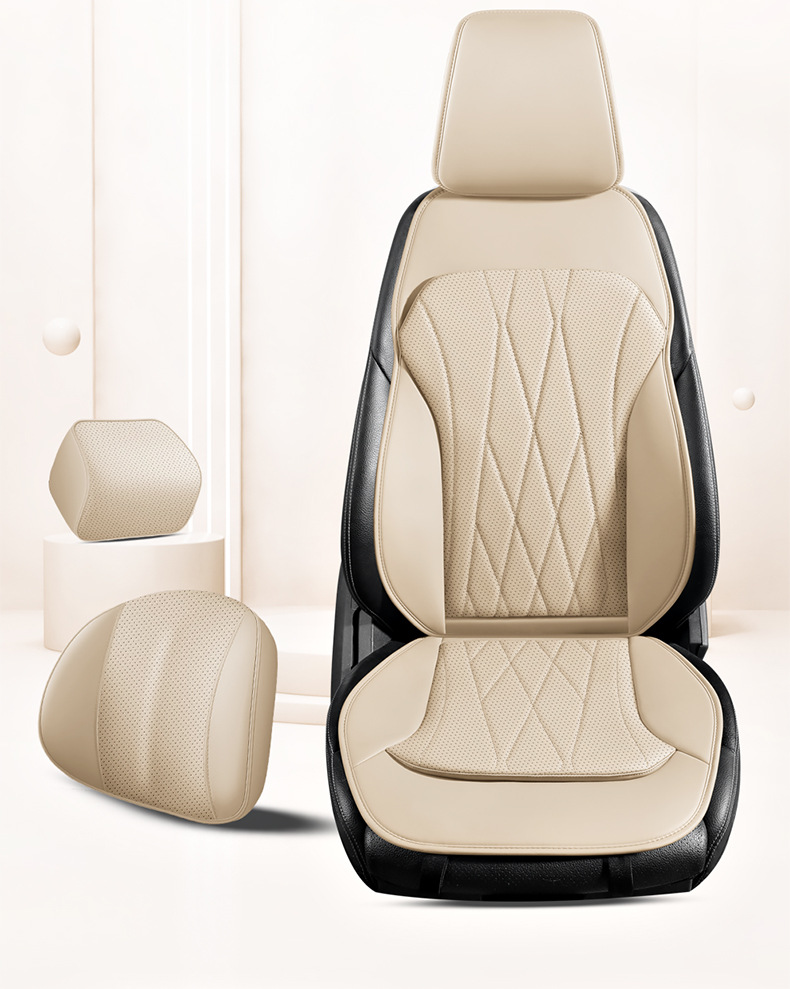 2026 Model Business Car Seat Covers Available in Multiple Colors, Full Coverage Seat Cushion Covers, Universal for All Seasons, Four-Season Car Seat Cushions