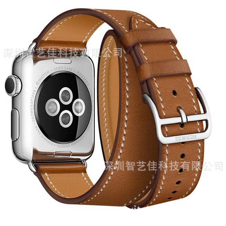 Apple, ремешок для часов, натуральная кожа