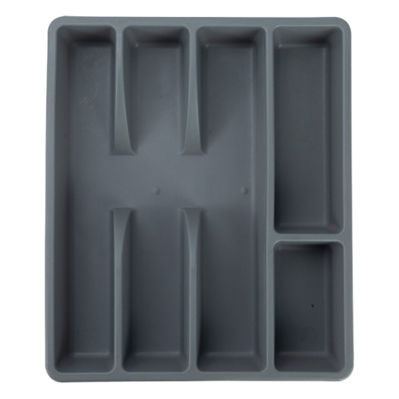 Cocina hogar cuchillo y tenedor caja de almacenamiento hotel restaurante clasificación vajilla organización caja de plástico compartimiento Colección Caja de almacenamiento