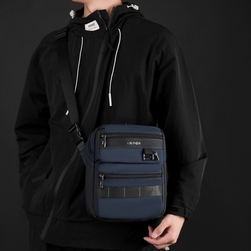 WEPOWER nuevo tipo de bolso de hombro ligero casual, bolso de hombro multicapa, bolso de viaje de negocios duradero