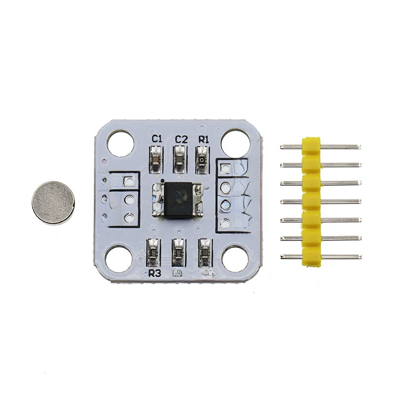 Induction encoder, sensor, highly precise magnetic module