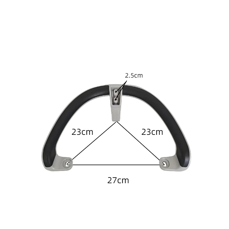 Suitable for Taibang Gw10 Sendi Electric Scooter, Short Version Rear Backrest, Handlebar, Carry Handle, Tail Wing