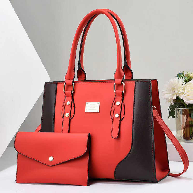 Dos paquetes de bolsas de niños 2025 moda nueva mujer mochila de hombro bolsas de mano versátiles bolsas transfronterizas