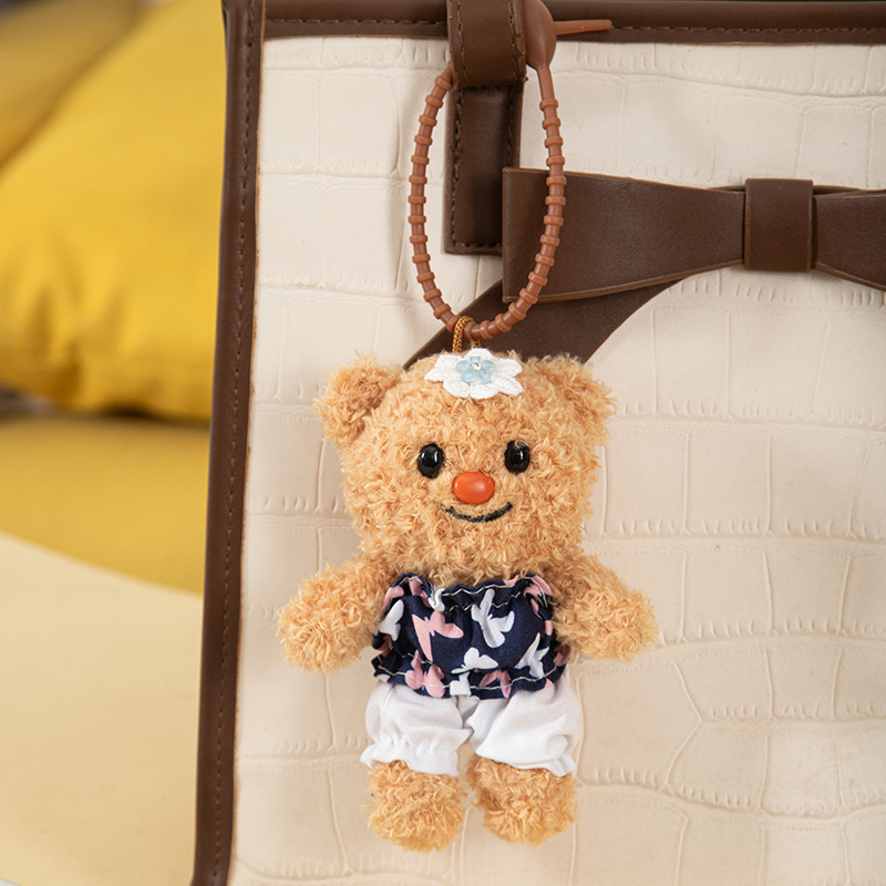 Кремовый Медведь Цветочная Фея