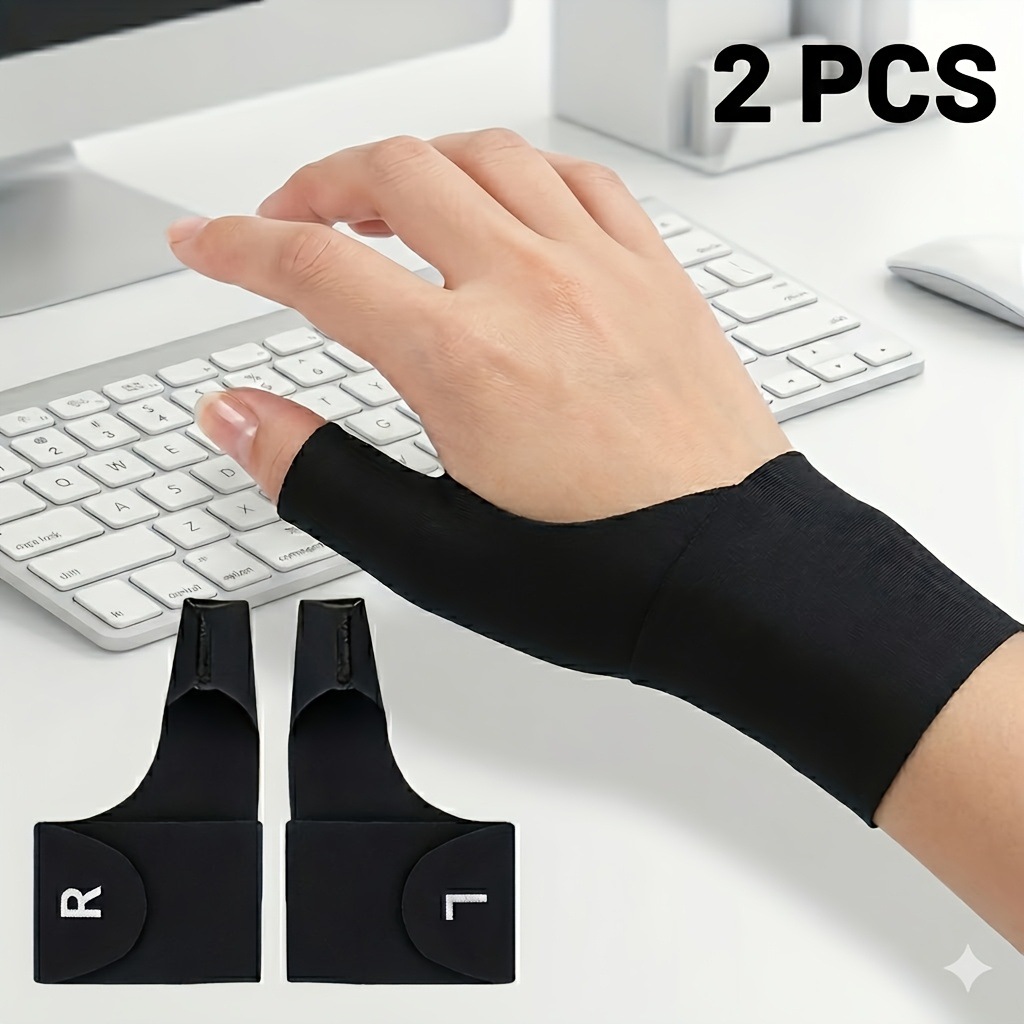 Cross-Border Wholesale In-Stock Breathable Adjustable Thumb Joint Support Sports Wrist Brace