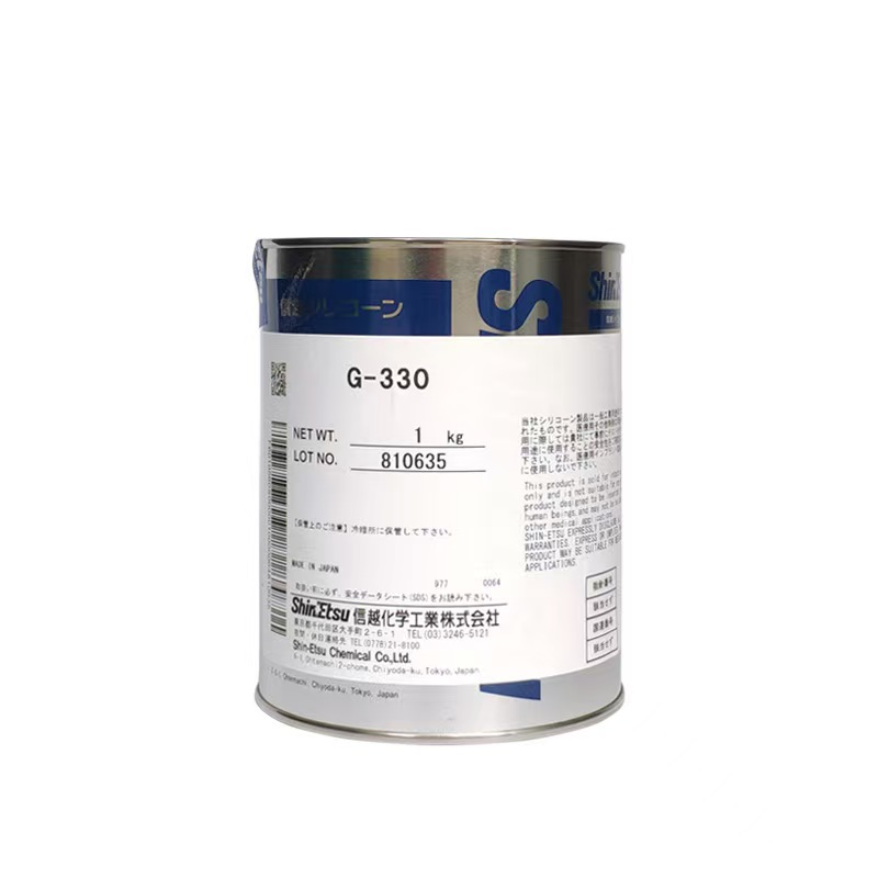 日本shinetsu信越G-330动态润滑减震用阻尼油脂G330润滑硅脂1KG